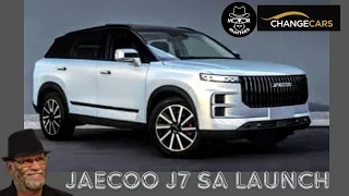 Jaecoo J7 SA Launch - MotorMatters and CHANGECARS