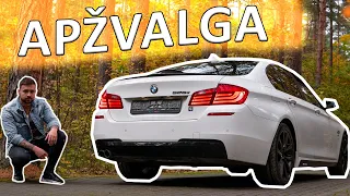 2011 BMW 5 APŽVALGA  | KIEK KAINUOJA IŠLAIKYTI F10