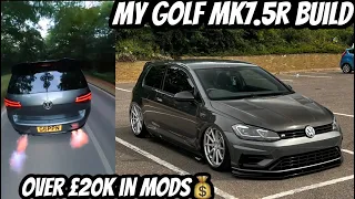 THE MODIFICATIONS ON MY MK7.5 GOLF R !!