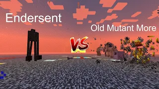 Endersent vs Old Mutant More  Mob Battle  Minecraft