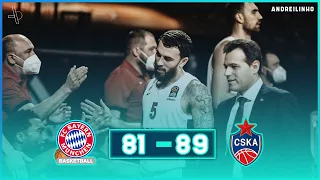 FC Bayern Munich - CSKA Moscow |81-89| ● Full Highlights ● Round 10