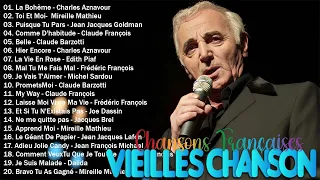 💖Nostalgie Chansons Françaises Mix 2024 ✨ Charles Aznavour, Mireille Mathieu, Frédéric François...