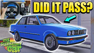 Can BMW E30 Pass Inspection In My Summer Car?