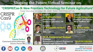 Shaping the Future Virtual Seminar on CRISPR/Cas9