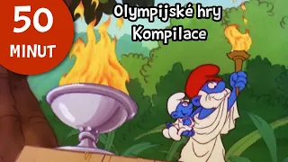 Olympijské hry Kompilace🥇 • Oblíbené sporty Šmoulů! ⚽️ • Šmoulové