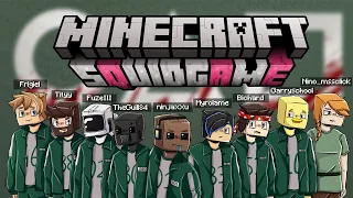 LE SQUID GAME DES YOUTUBER MINECRAFT ! (ft. Fuze,Guill,Nino..)