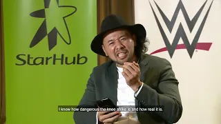 Instagram Asks WWE Shinsuke Nakamura | StarHub Entertainment