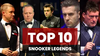 Top 10 Snooker players ever. how players fare in snooker 2023 ?