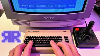 A WORKING mini KEYBOARD FOR THEC64 MINI®!