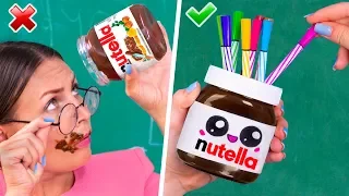 12 Útiles Escolares Kawaii / Trucos Para La Escuela Que Deberias Saber