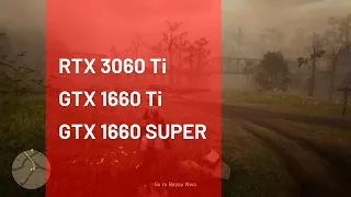 RTX 3060 Ti vs GTX 1660 Ti vs GTX 1660 SUPER | Test in 12 Games with Ultra settings