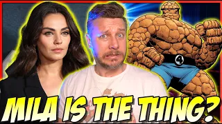 Should Mila Kunis Play The Thing in MCU Fantastic Four?