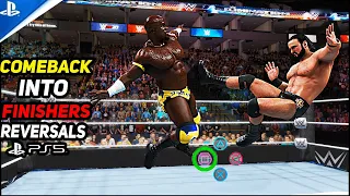 WWE 2K20 on PS5 Comeback Into Finisher Reversals! 4K 60FPS  (Top 10)