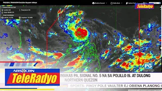 Flash Report:Super Typhoon Karding lumakas pa, Signal No.5 itinaas sa Polillo Is.at Dulong N. Quezon