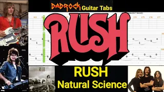 Natural Science - RUSH - Guitar + Bass TABS Lesson (Request)