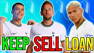 Spurs KEEP, SELL, LOAN