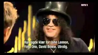 Slash - Interview on NRK (Norwegian Television)