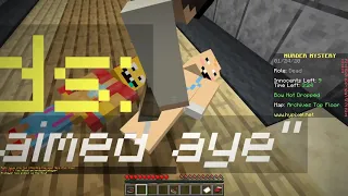 DOS VEGETTA777 Y EL ESCONDITE MÁS CERDO DE *MURDER MYSTERY* MINECRAFT MINJUEGOS