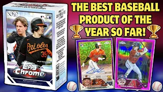 *THESE ARE LOADED!🔥 2023 TOPPS CHROME BASEBALL BLASTER BOX REVIEW!⚾️