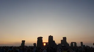 Summer Solstice Sunrise at Stonehenge 2023