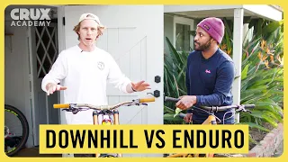 TOP Differences Between Downhill vs Enduro Bikes | ft. Bernard Kerr & Eliot Jackson