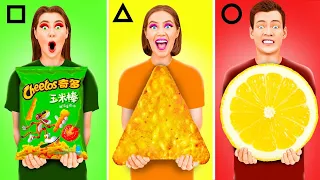 Desafío Formas Geométricas Alimentos | Comer Funky & Alimentos brutos imposibles por 4Teen Challenge