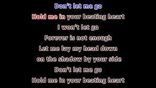 Reign - Don`t let me go Lyrics