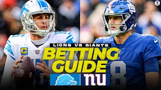 Lions at Giants Betting Preview: FREE expert picks, props [NFL Week 11] | CBS Sports HQ