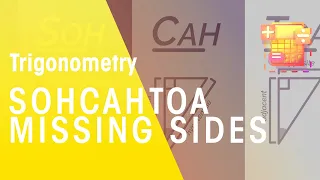 SOHCAHTOA - Finding Missing Sides PART 1 | Trigonometry | Maths | FuseSchool