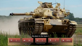 WORLD WAR MODE || Defending with M60 (War Thunder)