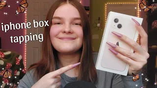 Fast and Aggressive Tapping on iPhone Box ASMR - no talking (after intro)