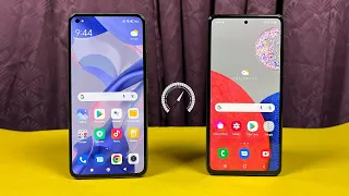 Xiaomi 11 Lite NE 5G (MIUI 13) vs Samsung Galaxy A52s 5G (One UI 4.1) - SpeedTest! (Snapdragon 778G)