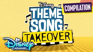 Every Theme Song Takeover! 🎶 | Compilation | Disney Channel Animation