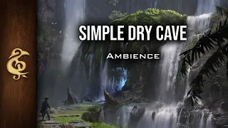 Simple Dry Cave | Calm, Quiet, Few Rocks Falling, Relaxing, Ambience | 1 Hour