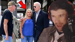 Biden STEALS Guy's Woman During Hurricane Ian Relief Effort