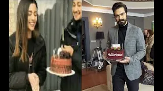 Halil İbrahim Ceyhan celebrated Sıla Türkoğlu's birthday in a surprise way