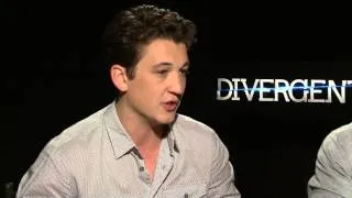 Interview with Miles Teller and Jai Courtney for Divergent