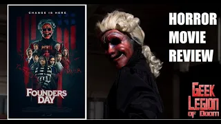 FOUNDERS DAY ( 2023 Naomi Grace ) Political Slasher Horror Movie Review