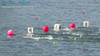 150m Bifin Elimination Women  Heats CMAS WORLD FINSWIMMING OPEN WATER CHAMPIONSHIP