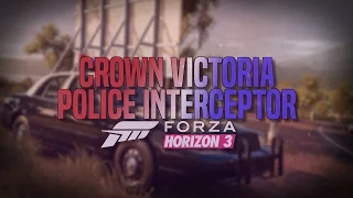 FORD CROWN VICTORIA POLICE CAR - Smoking Tire Car Pack | Forza Horizon 3