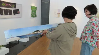 삼색전 Tricolor exhibition 작품 내리는 날 2024년