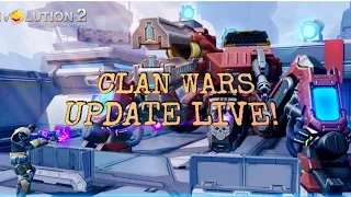 EVOLUTION 2: BATTLE FOR UTOPIA - CLAN WARS UPDATE LIVE!