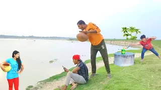 New comedy amazing funny🤣Videos 2023 New year funny video  By Bindas Fun Ds2 Ep-110