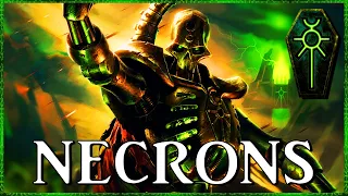 THE NECRONS - Pyrrhic Ancients | Warhammer 40k Lore