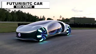 Futuristic Mercedes Drives Sideways   AVTR  2021