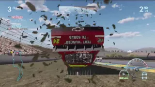 NASCAR The Game: Inside Line Online Crash Compilation #1