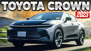 The ALL-NEW 2023 Toyota Crown - BEST Premium Hybrid Sedan!