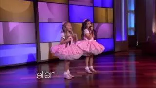 Sophia Grace & Rosie Perform 'I Knew You Were Trouble'