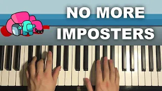 Among Us Song - No More Imposters (Piano Tutorial Lesson) by Hornstromp