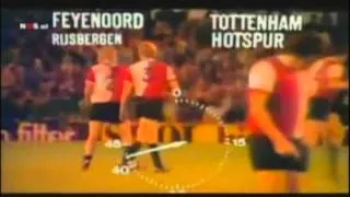 1974 May 29 Feyenoord Holland 2 Tottenham Hotspur England 0 UEFA Cup